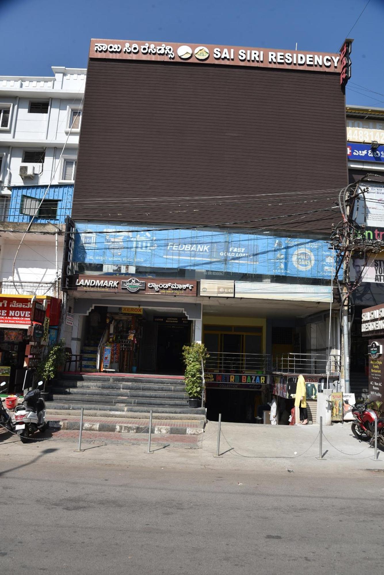 Sri Sai Residency Hotel Tumkur Exterior foto